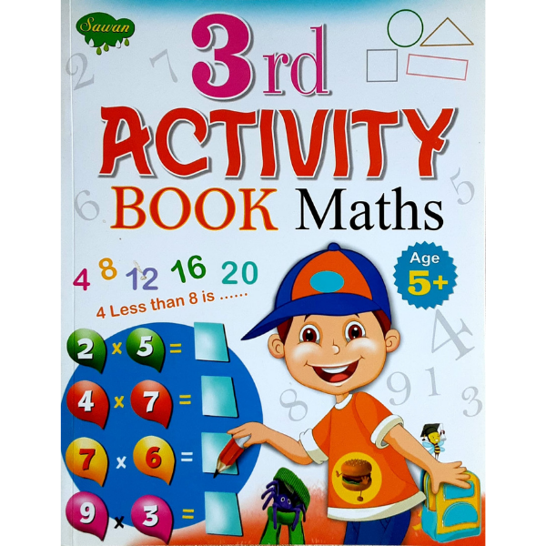 3rd Activity Book Maths - Image 1