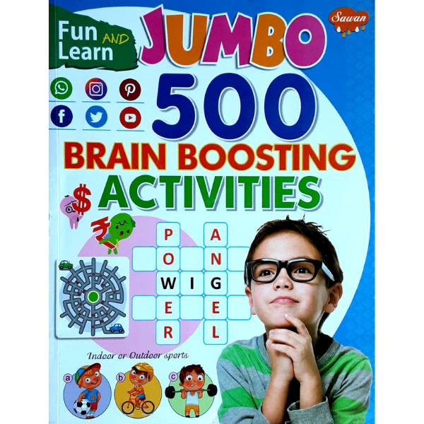 Jumbo 500 Brain Boosting Activities - Image 1