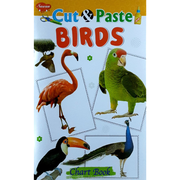 Cut and Paste- Birds- Chart book - Image 1